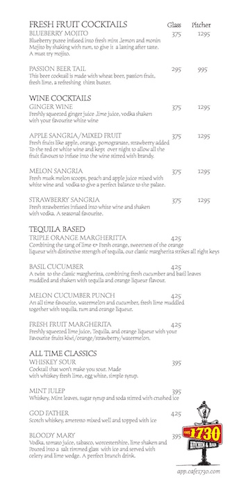 Cafe 1730 - Koregaon Park - Pune image 4