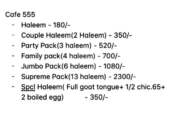 Cafe 555 - Masab Tank - Hyderabad image 1