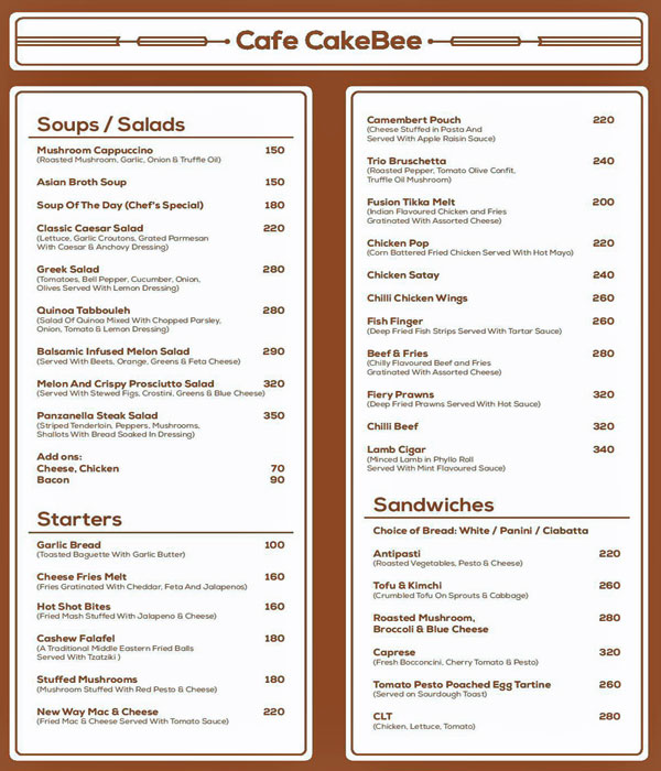 Cafe CakeBee - Alwarpet - Chennai image 5