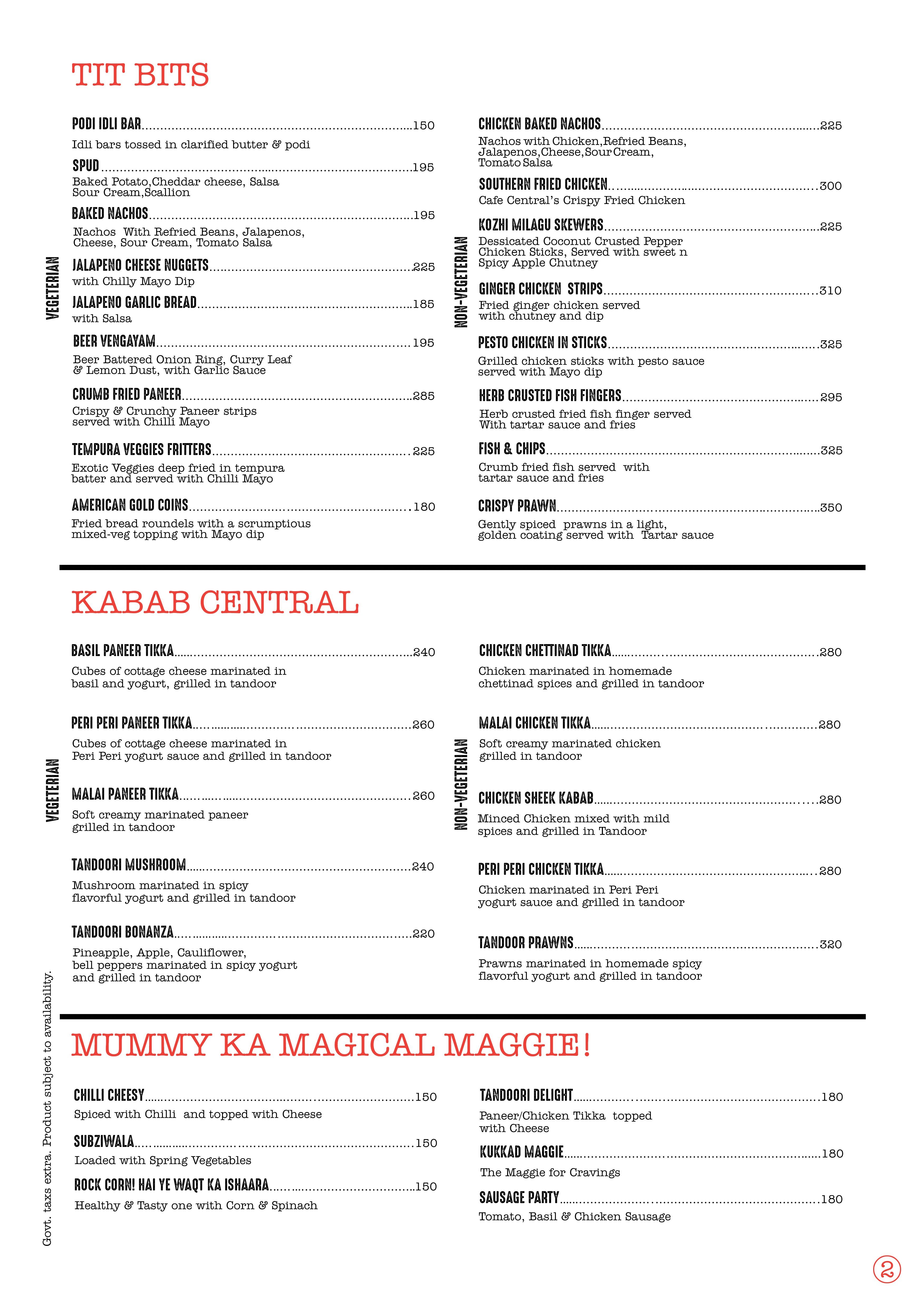 Cafe Central - T. Nagar - Chennai image 6