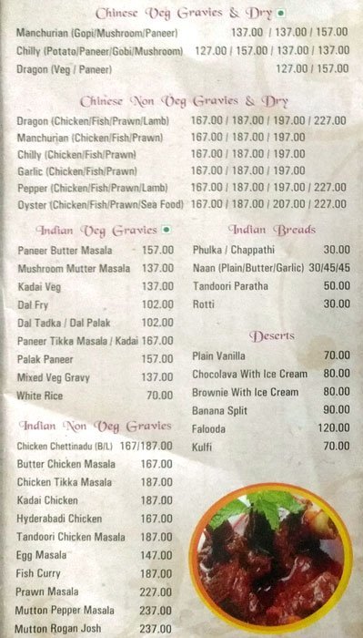 Cafe Chef's Paradise - Choolaimedu - Chennai image 3