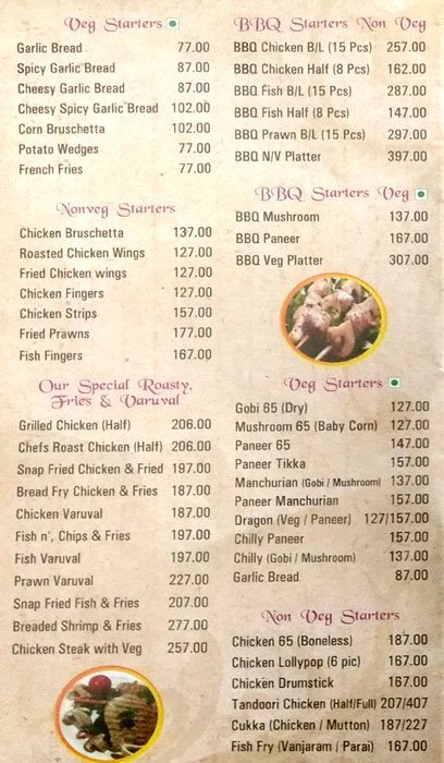 Cafe Chef's Paradise - Choolaimedu - Chennai image 1