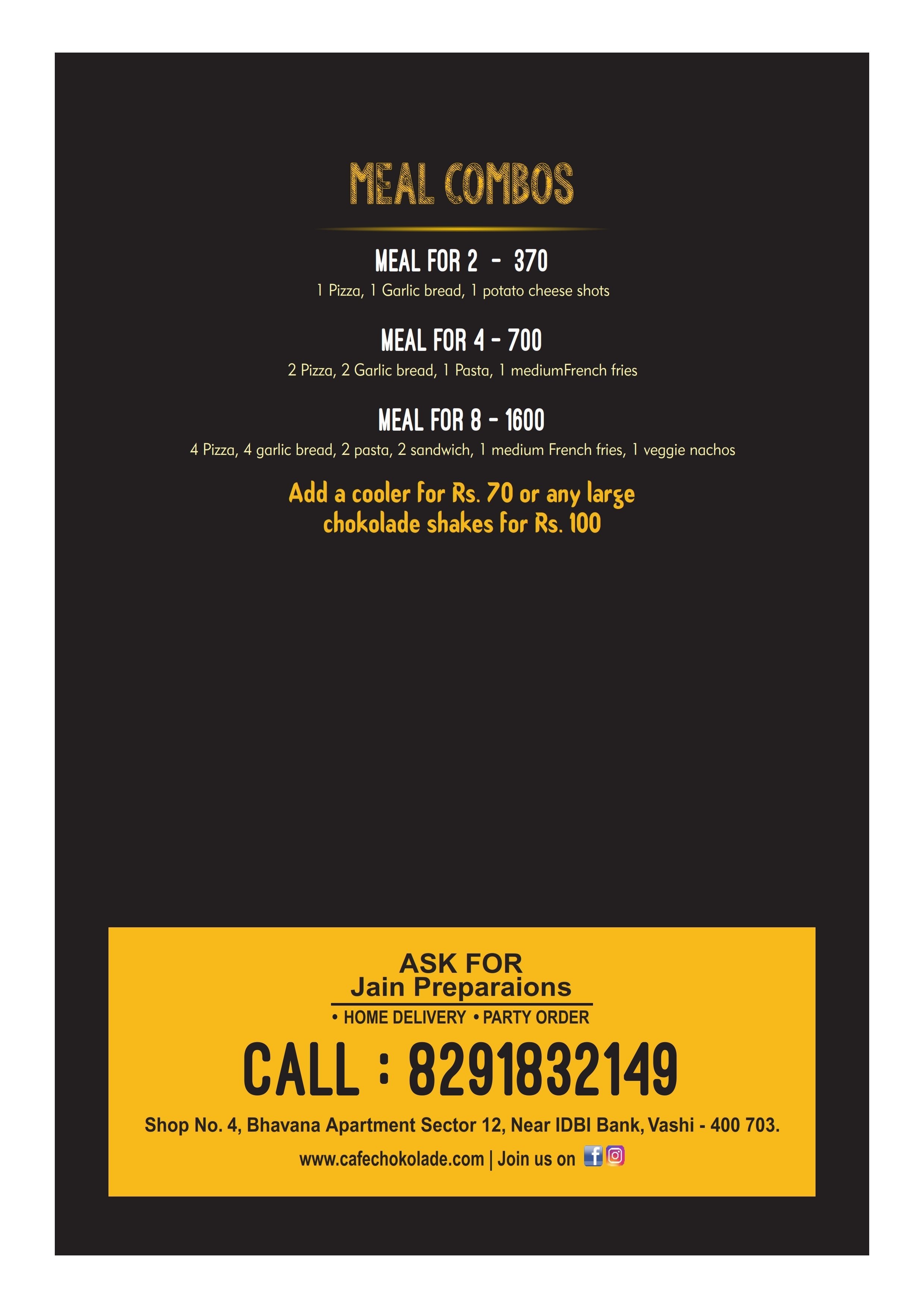 Cafe Chokolade - Vashi - Navi Mumbai image 1