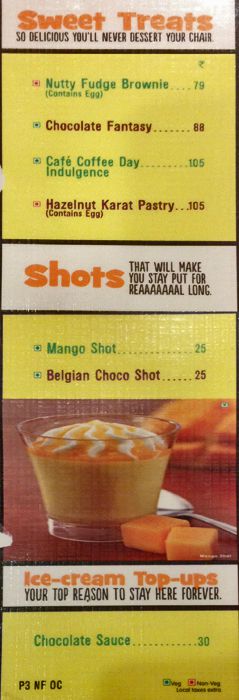 Cafe Coffee Day - Miramar - Goa image 6