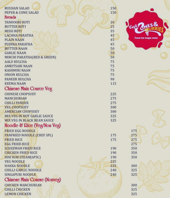 Cafe Cones & Curries - Sector 62 - Noida image 3