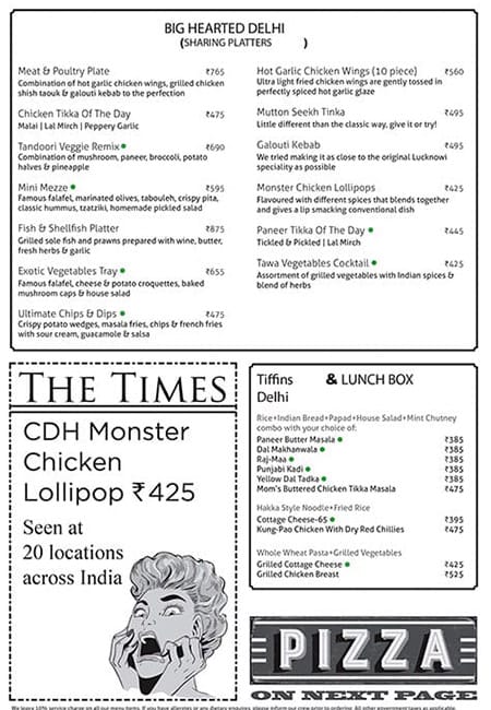 Cafe Delhi Heights - Ambience Mall - Gurgaon image 16