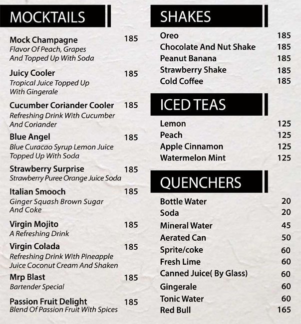 Cafe MRP - Connaught Place - New Delhi image 2