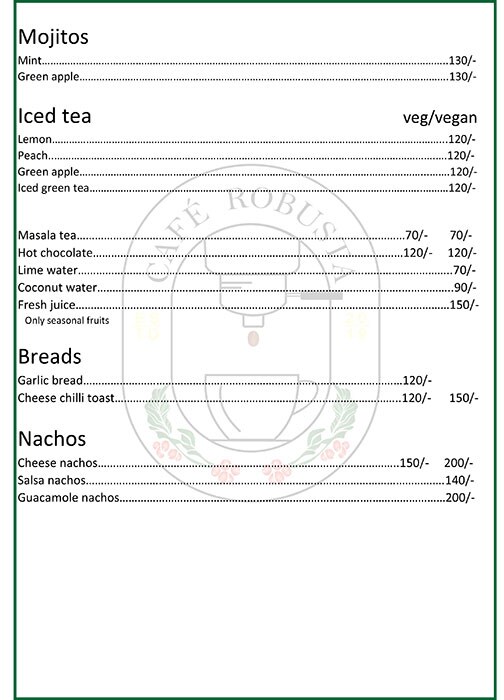 Cafe Robusta - Koregaon Park - Pune image 3