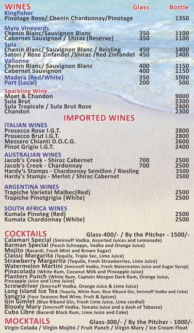 Calamari Beach Shack - Candolim - Goa image 2