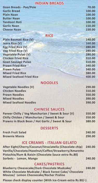 Calamari Beach Shack - Candolim - Goa image 6