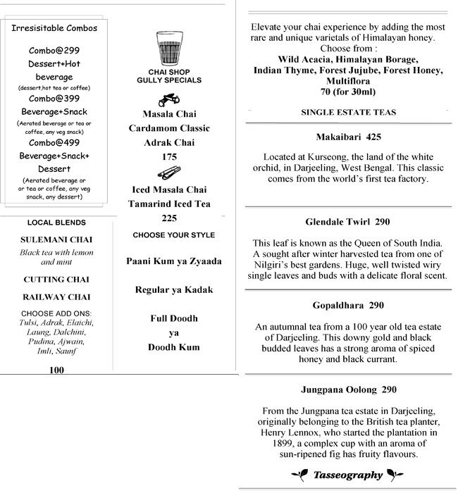 Chai Shop - Hyatt Regency - Ashram Road - Ahmedabad image 3