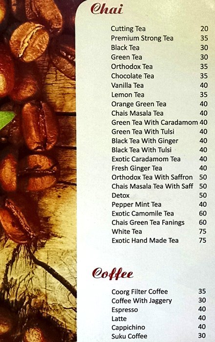 Chai's - Sai Baba Colony - Coimbatore image 3