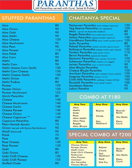 Chaitanya Paranthas - Dhole Patil Road - Pune image 8
