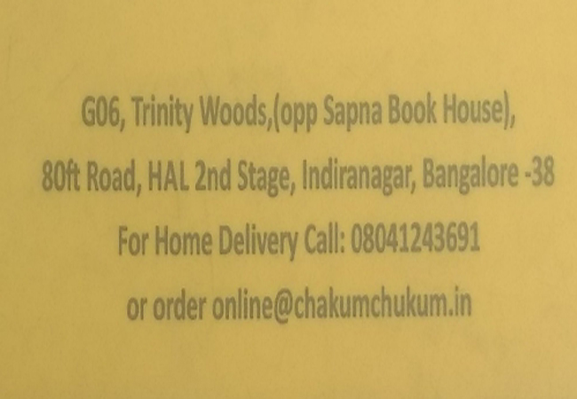 Chakum Chukum Calcutta On A Roll - Indiranagar - Bangalore image 2