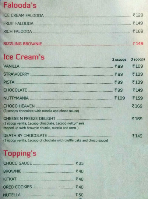 Cheese N Freeze - Chromepet - Chennai image 2