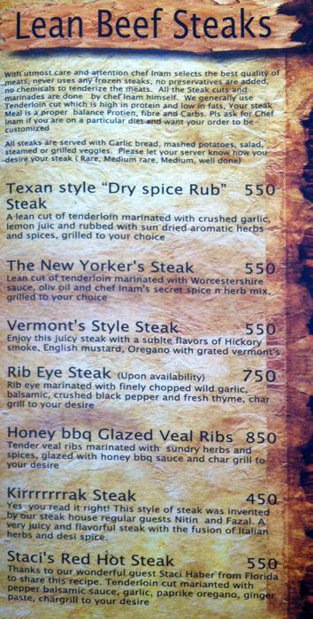 Chef Inam&#39;s Steak House - Banjara Hills - Hyderabad image 18