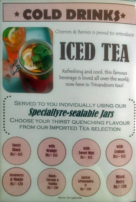 Cherries & Berries - Vazhuthacaud - Trivandrum image 3