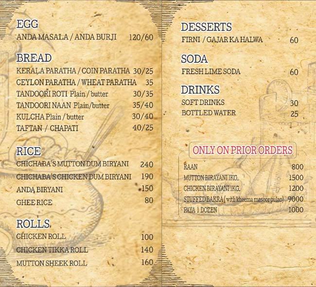 Chichabas Taj - Shivaji Nagar - Bangalore image 6