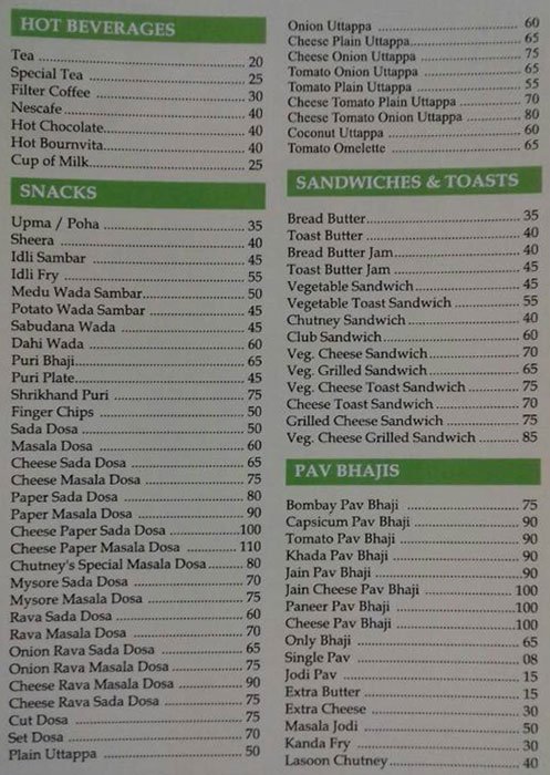 Chutney's - Dhole Patil Road - Pune image 1