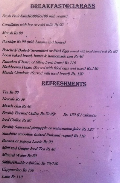 Ciarans - Canacona - Goa image 1