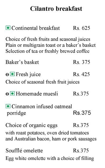 Cilantro - Trident Gurgaon - Udyog Vihar - Gurgaon image 25