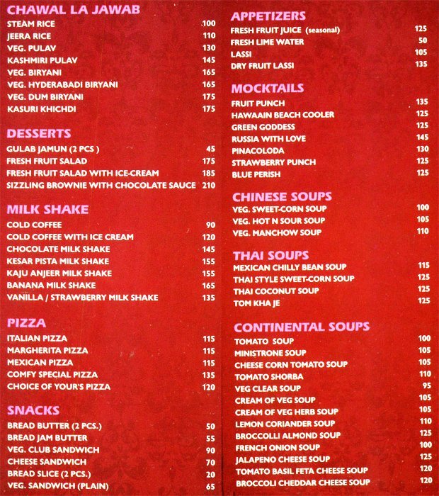 Comfy Restaurant - Isanpur - Ahmedabad image 2