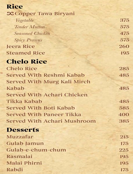 Copper Chimney - Worli - Mumbai image 31