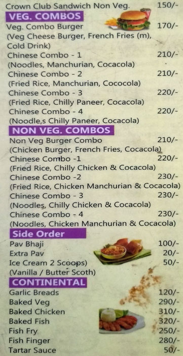 Crown Burgers - Lajpat Nagar - Kanpur image 2