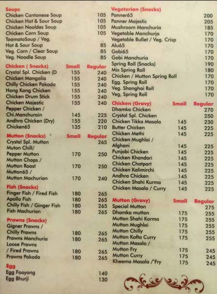 Crystal Bar & Restaurant - Nallakunta - Hyderabad image 2