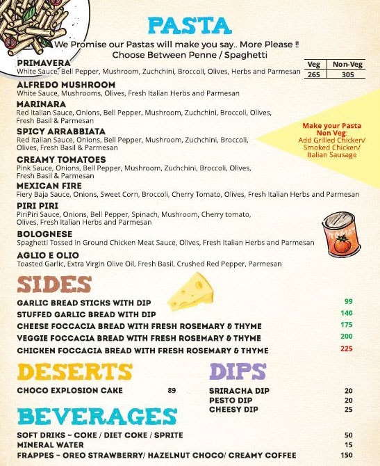 DJ's Pizza & Pasta - South City 2 - Gurgaon image 1