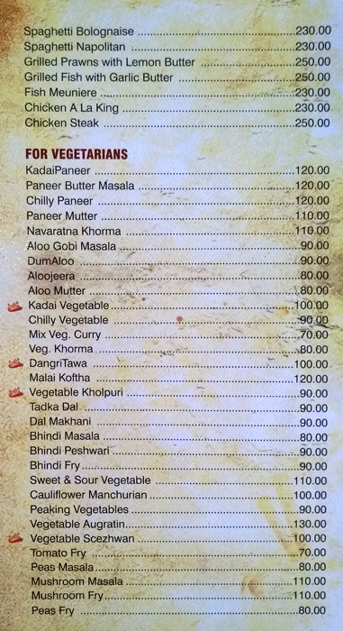 Daavat Restaurant - Hotel Regency - Palayam - Trivandrum image 3