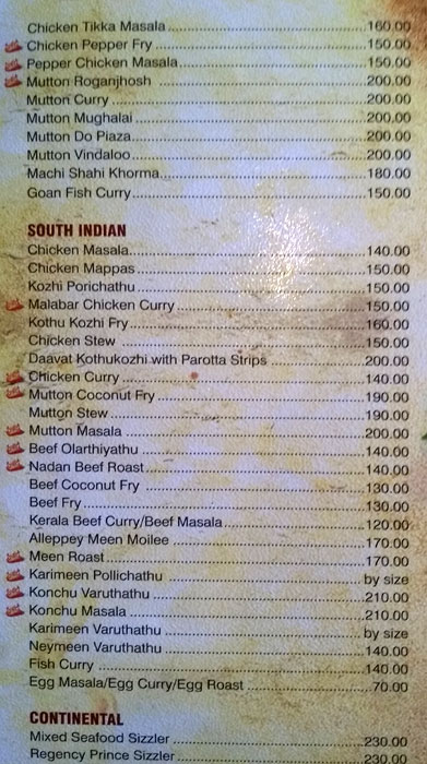 Daavat Restaurant - Hotel Regency - Palayam - Trivandrum image 5