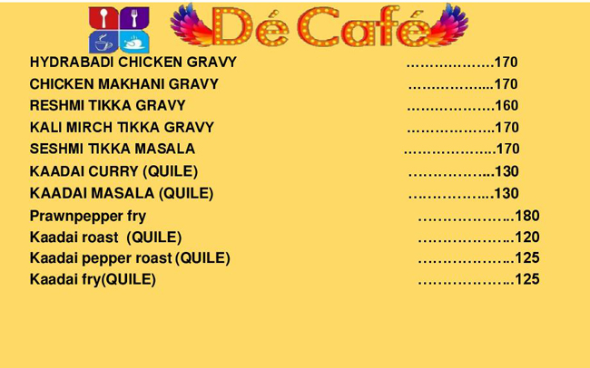 De'cafe Restaurant - Old Mahabalipuram Road (OMR) - Chennai image 2