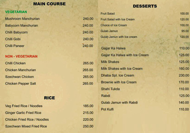 Delhi Dhaba - Injambakkam - Chennai image 1