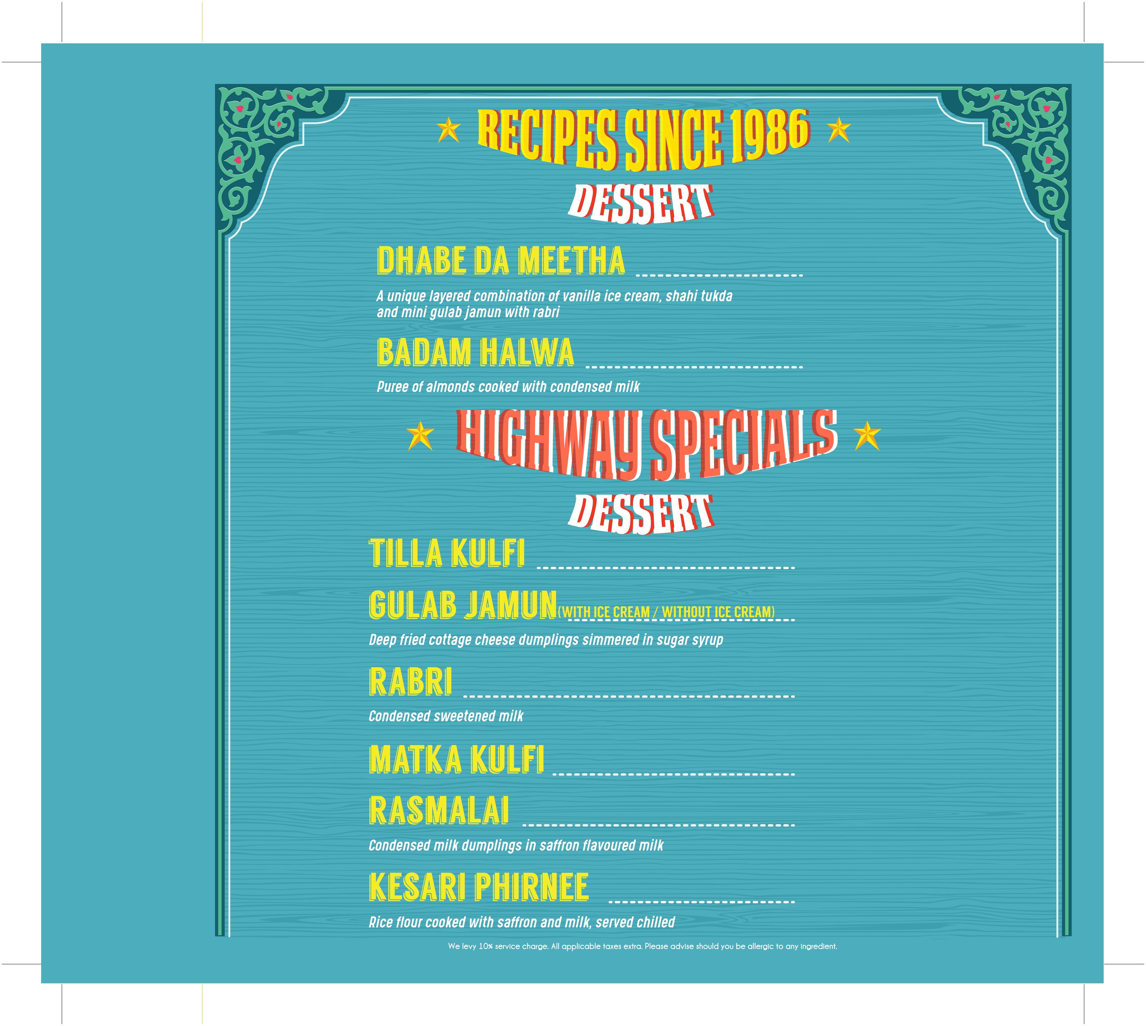 Dhaba - Estd 1986 Delhi - DLF Cyber City - Gurgaon image 6