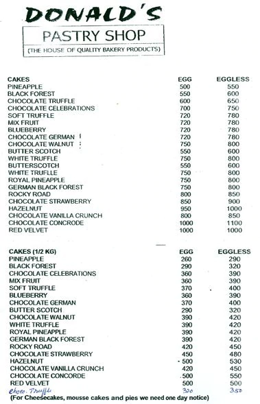 Donald's Pastry Shop - Sector 18 - Noida image 1