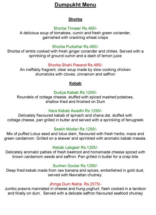 Dum Pukht - Chanakyapuri - Delhi image 7