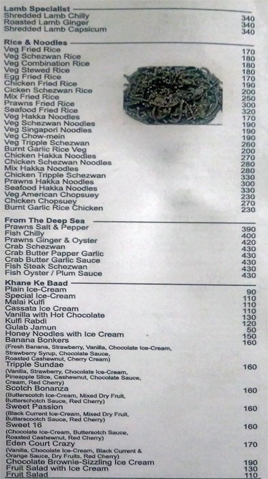 Eden Court Restaurant - Shivaji Nagar - Pune image 2