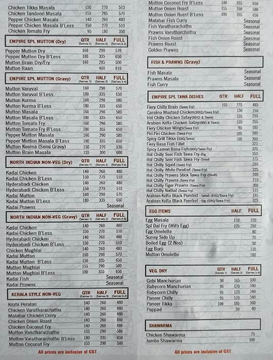 Empire Restaurant - Shivaji Nagar - Bangalore image 5