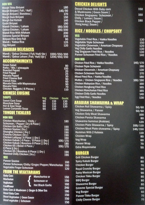 Extreme Arabian Treat - Vidyaratna Nagar - Manipal image 4