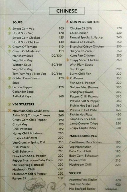 Faruuzi Multi Cuisine - GST Road - Chennai image 5