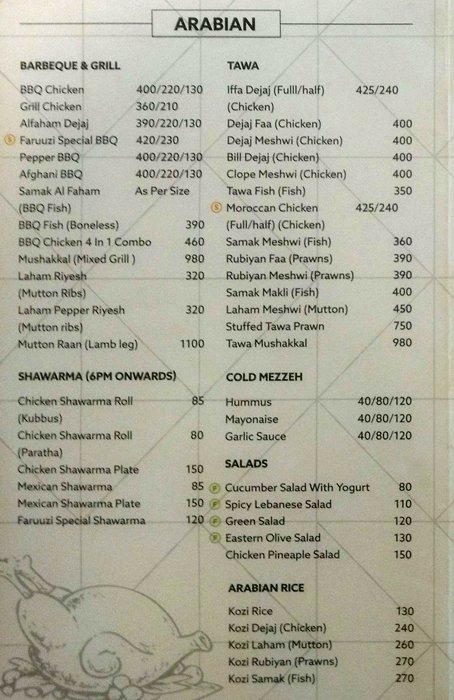 Faruuzi Multi Cuisine - GST Road - Chennai image 1