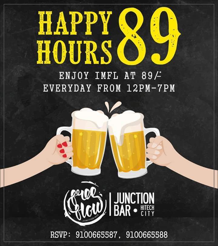 Free Flow: Junction Bar - Hitech City - Hyderabad image 1