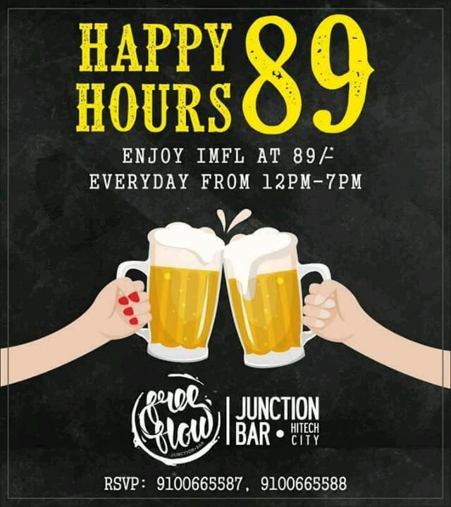 Free Flow: Junction Bar - Hitech City - Hyderabad image 20