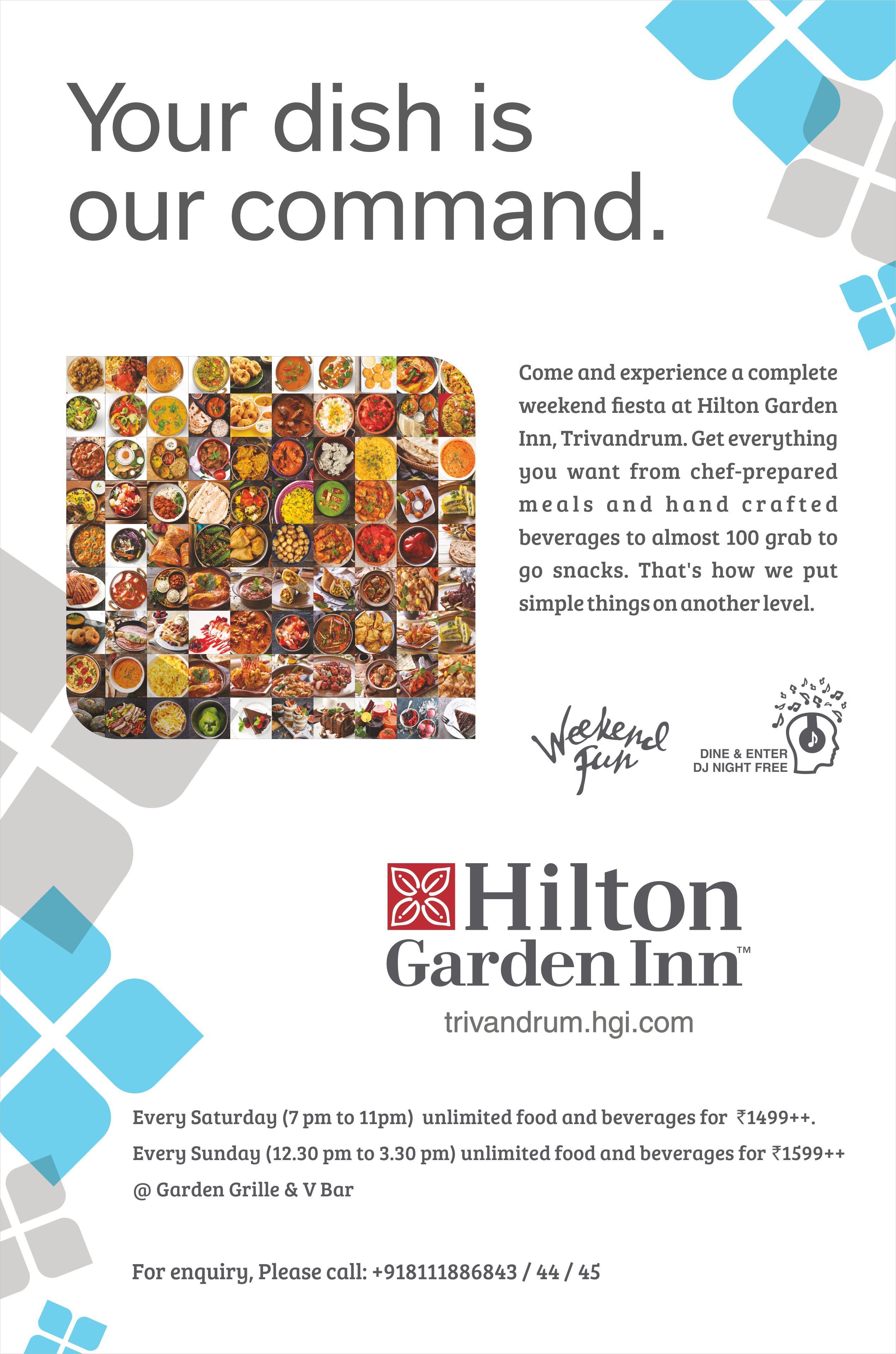 Garden Grille and Bar - Hilton Garden Inn - Palayam - Trivandrum image 2