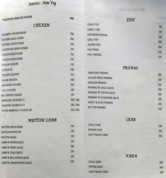 Gazebo Family Restaurant - Egatoor - Chennai image 5