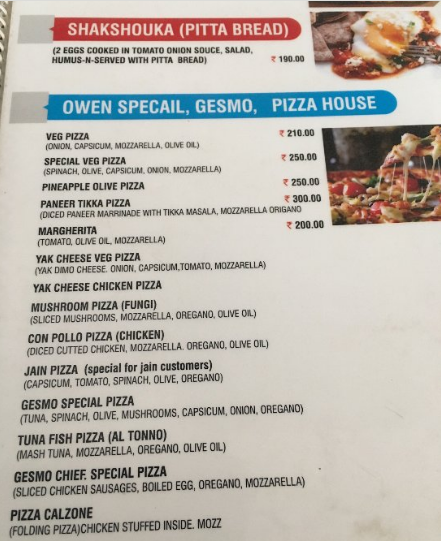 Gesmo Restaurant - Fort Road - Leh image 5