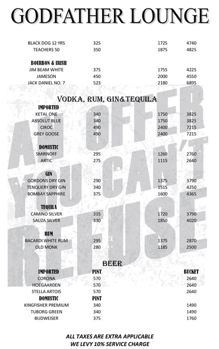 Godfather Lounge & Bistro - DLF Cyber City - Gurgaon image 9