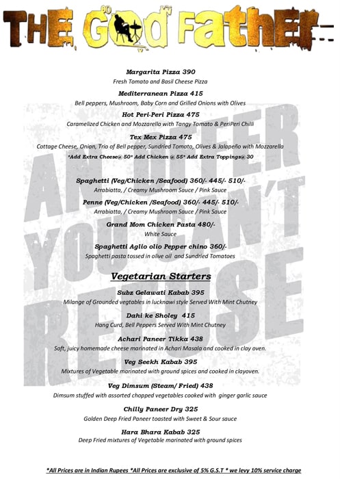 Godfather Lounge & Bistro - DLF Cyber City - Gurgaon image 4