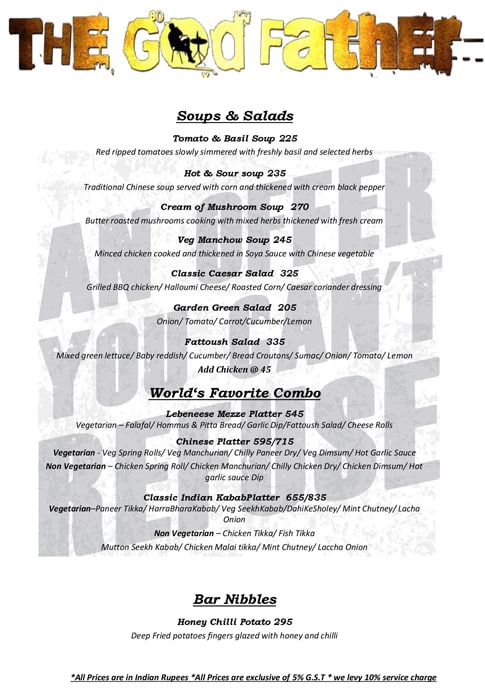 Godfather Lounge & Bistro - DLF Cyber City - Gurgaon image 6